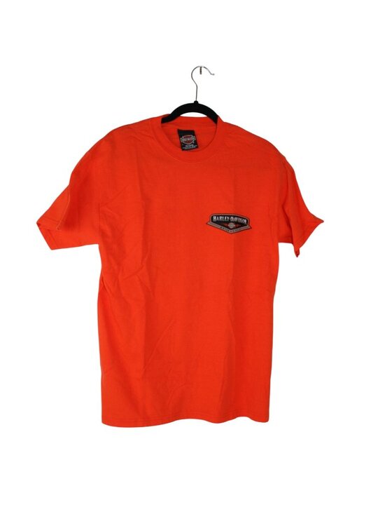 Harley-Davidson Tops - Harley-Davidson Unisex Orange Battlefield T-Shirt M Gettysburg Pennsylvania